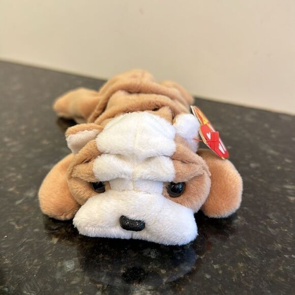 Ty Beanie Babies Wrinkles the Dog 1996 with tags - Picture 6 of 13
